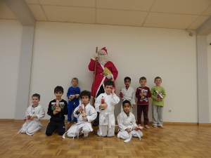 Nikolaus bei den 'Minis' 2014